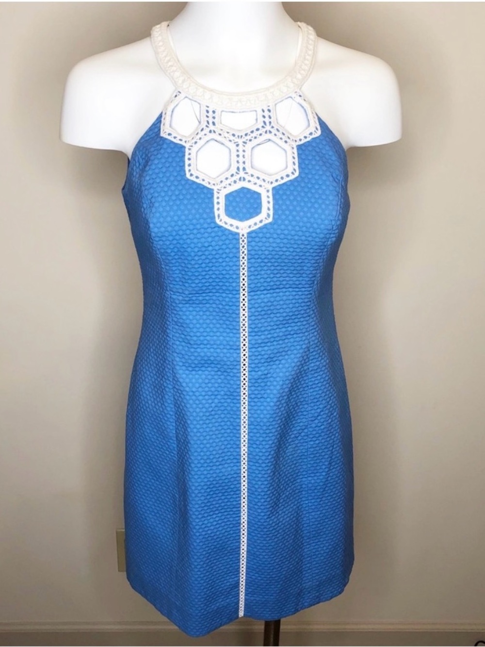 Lily Pulitzer Dress Size 2 Blue/ White Sundress